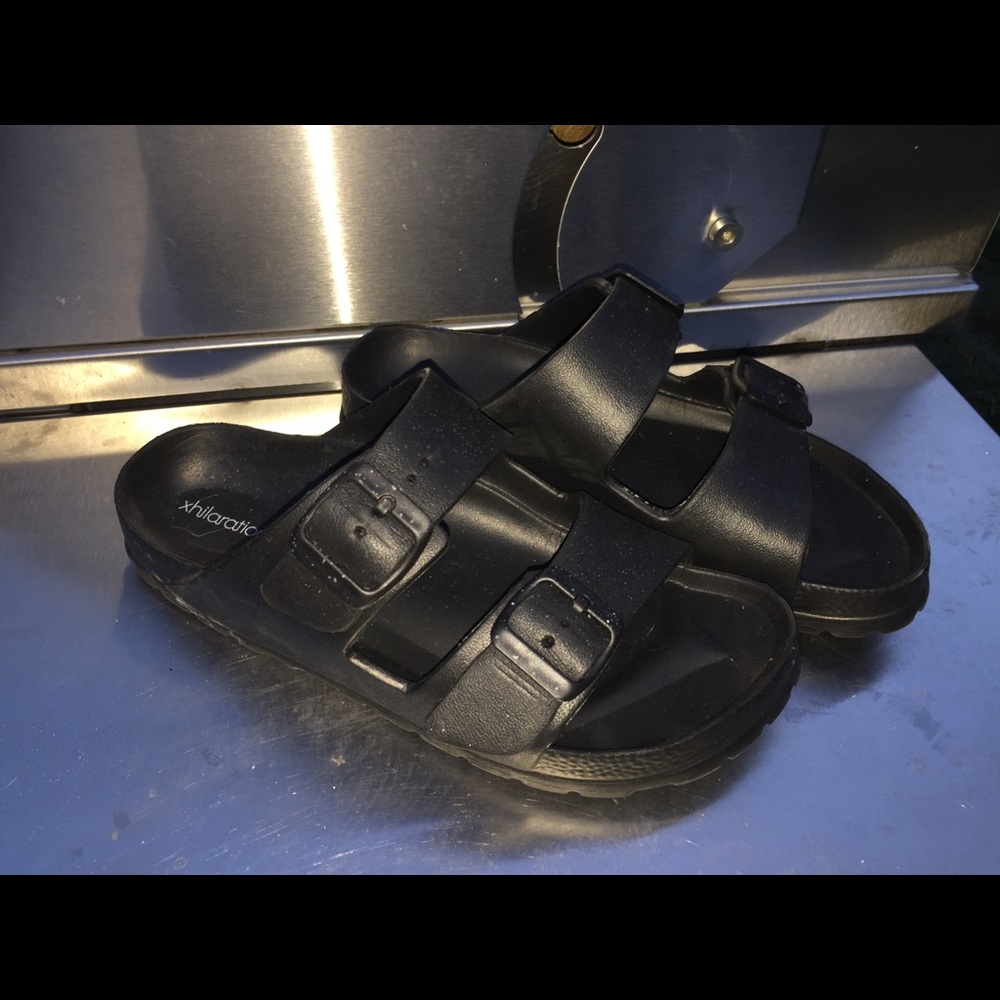 Xhilaration slip on sandals